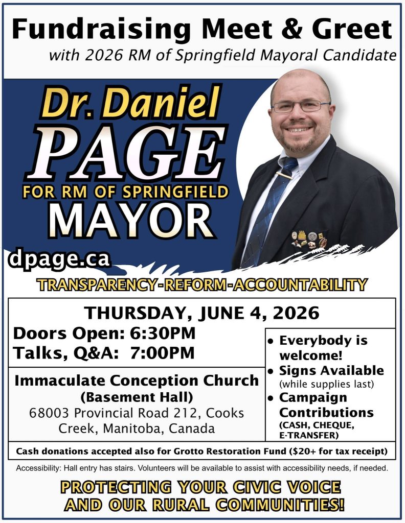 Fundraising Meet & Greet with Daniel Page on June 4, 2026